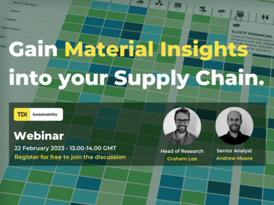 Gain material insights into your supply chain - Webinar