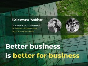 Webinar: Better Business is Better for Business